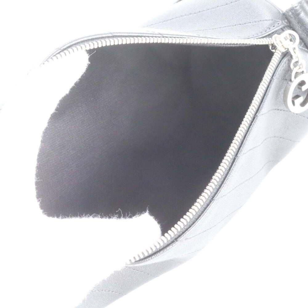 GUCCI Black Leather Shoulder Bag - Picture 7 of 9
